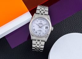 Tudor Prince Date 76214 (2018) - White dial 36 mm Steel case