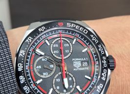 TAG Heuer Formula 1 CBZ2082.FT8096 (2025) - Zwart wijzerplaat 44mm Titanium