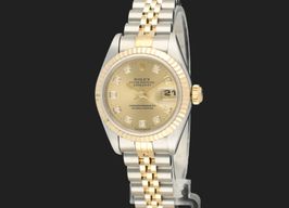 Rolex Lady-Datejust 69173 (1994) - Champagne dial 26 mm Gold/Steel case