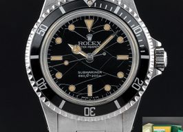 Rolex Submariner No Date 5513 (1984) - Zwart wijzerplaat 40mm Staal