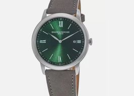 Baume & Mercier Classima M0A10607 (2025) - Groen wijzerplaat 42mm Staal