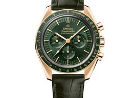 Omega Speedmaster Professional Moonwatch 310.63.42.50.10.001 (2024) - Groen wijzerplaat 42mm Geelgoud