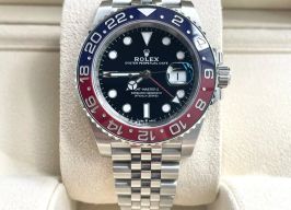 Rolex GMT-Master II 126710BLRO (2021) - Zwart wijzerplaat 40mm Staal