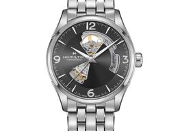 Hamilton Jazzmaster Open Heart H32705181 (2024) - Grey dial 42 mm Steel case