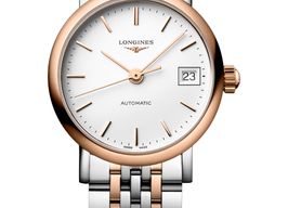 Longines Elegant L4.309.5.19.7 (2026) - White dial 26 mm Gold/Steel case