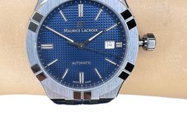 Maurice Lacroix Aikon AI6008-SS001-430-1 (2024) - Blue dial 42 mm Steel case