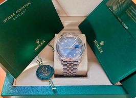 Rolex Datejust 41 126300 (2021) - Blauw wijzerplaat 41mm Staal