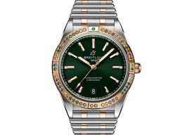 Breitling Chronomat 36 U10380611L1U1 (2024) - Groen wijzerplaat 36mm Staal