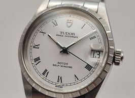 Tudor Prince Date 74310N (1988) - White dial 32 mm Steel case