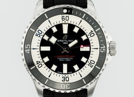 Breitling Superocean A17376211B1S1 (2022) - Zwart wijzerplaat 44mm Staal