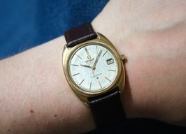 Omega Constellation 168.017 (1965) - Silver dial 35 mm Rose Gold case
