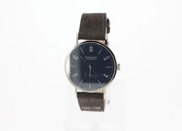 NOMOS Tangente 38 167 (2024) - Blauw wijzerplaat 38mm Staal