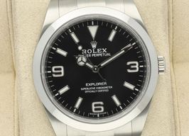 Rolex Explorer 214270 (2016) - Black dial 39 mm Steel case