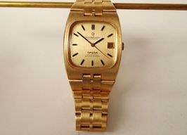 Omega Constellation 166.059 (1972) - Gold dial 33 mm Yellow Gold case