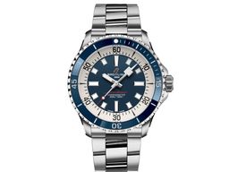 Breitling Superocean 42 A17375E71C1A1 (2024) - Blauw wijzerplaat 42mm Staal