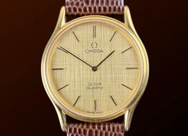 Omega De Ville 191.0077 (1979) - Gold dial 33 mm Gold/Steel case