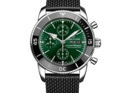 Breitling Superocean Heritage Chronograph A13313121L1S1 (2023) - Groen wijzerplaat 44mm Staal