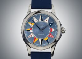 Corum Admiral's Cup A400.100.20/0373 AB12 (2022) - Blauw wijzerplaat 32mm Staal