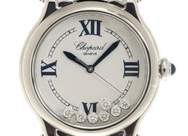 Chopard Happy Sport 278610-3001 (2023) - Zilver wijzerplaat 33mm Staal