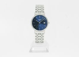 Longines Présence L4.921.4.92.6 (2024) - Blauw wijzerplaat 39mm Staal