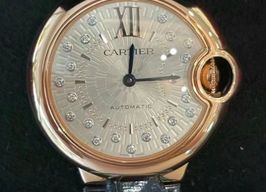 Cartier Ballon Bleu 36mm WGBB0053 (2024) - Silver dial 37 mm Rose Gold case