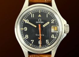 Omega Genève 166.038 (1969) - Black dial 35 mm Steel case