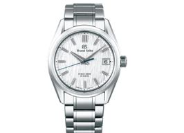 Grand Seiko Evolution 9 Collection SLGH005G (2024) - Wit wijzerplaat 40mm Staal