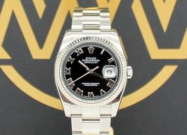 Rolex Datejust 36 116234 (2005) - Black dial 36 mm Steel case