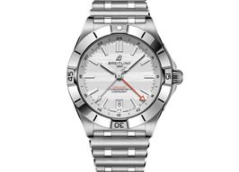 Breitling Chronomat GMT A323985B1A1A1 (2025) - Silver dial 40 mm Steel case