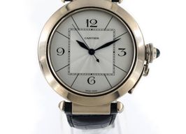 Cartier Pasha 2727 (2005) - Silver dial 42 mm White Gold case