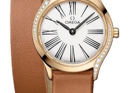 Omega De Ville Trésor 428.57.26.60.04.005 (2026) - Wit wijzerplaat 26mm Geelgoud