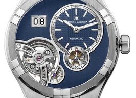 Maurice Lacroix Aikon AI6118-SS00E-430-C (2025) - Blauw wijzerplaat 45mm Staal
