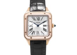 Cartier Santos Dumont WGSA0022 (2020) - Zilver wijzerplaat 28mm Roségoud