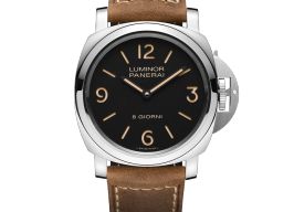 Panerai Luminor Base 8 Days PAM00914 (2025) - Black dial 44 mm Steel case