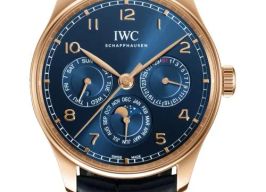 IWC Portuguese Perpetual Calendar IW344205 (2026) - Blue dial 42 mm Red Gold case