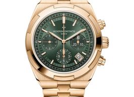 Vacheron Constantin Overseas 5520V/210R-B966 (2025) - Green dial 43 mm Rose Gold case