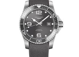 Longines HydroConquest L3.781.4.76.9 (2025) - Grey dial 41 mm Steel case