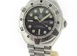 TAG Heuer Vintage WS2110-2 (Unknown (random serial)) - Black dial 43 mm Steel case