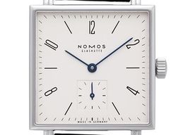 NOMOS Tetra 27 408 (2022) - White dial 30 mm Steel case