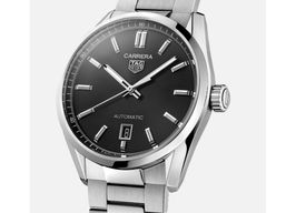 TAG Heuer Carrera Calibre 5 WBN2110.BA0639 (2025) - Black dial 39 mm Steel case