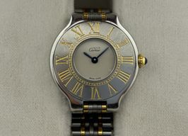 Cartier 21 Must de Cartier 125000P (1993) - White dial 28 mm
