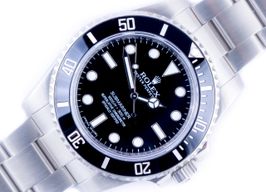 Rolex Submariner No Date 114060 (2015) - Black dial 40 mm Steel case