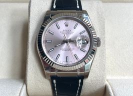 Rolex Datejust 36 116139 (2004) - Pink dial 36 mm White Gold case