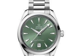 Omega Seamaster Aqua Terra 220.10.38.20.10.002 (2024) - Green dial 38 mm Steel case