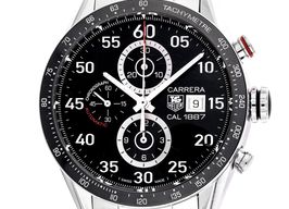 TAG Heuer Carrera Calibre 1887 CAR2A10.BA0799 (2014) - Black dial 43 mm Steel case