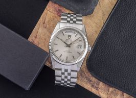Tudor Prince Date Day 94614 (1988) - Silver dial 36 mm Steel case