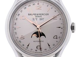 Baume & Mercier Clifton M0A10055 (2023) - Silver dial 43 mm Steel case