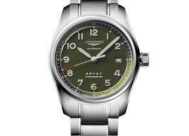 Longines Spirit L3.810.4.03.6 (2025) - Groen wijzerplaat 40mm Staal