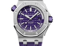 Audemars Piguet Royal Oak Offshore Diver 15710ST.OO.A077CA.01 (2025) - Purple dial 42 mm Steel case
