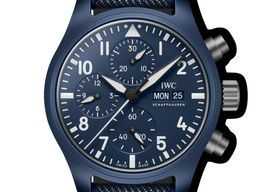 IWC Pilot Chronograph Top Gun IW389404 (2024) - Blue dial 42 mm Ceramic case